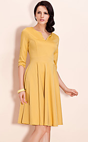 TS Mid Sleeve Swing Jersey Dress (More Colors)