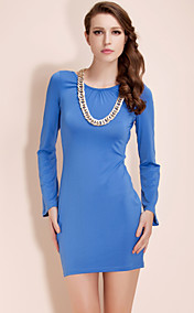 TS Open Back Slim Jersey Dress (More Colors)