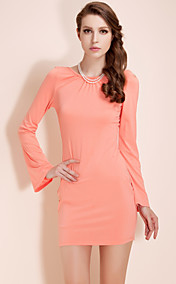  TS Open Back Slim Jersey Dress (More Colors)