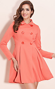 TS Swing Double-breasted Coat