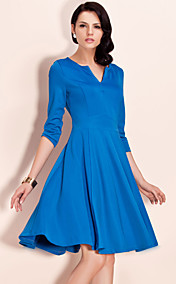 TS Mid Sleeve Swing Jersey Dress (More Colors)