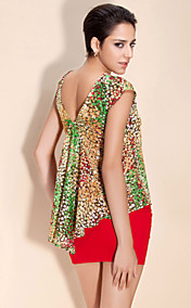 TS Printed Tail Blouse Shirt
