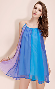 TS Color Block Chiffon Dress