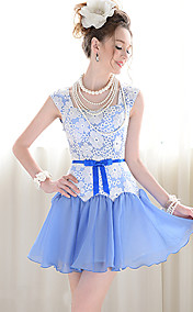 Women's Trendy Contrast Color Dress