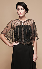 Gorgeous Chiffon Sleeveless Wedding / Special Occasion Shawl (More Colors)