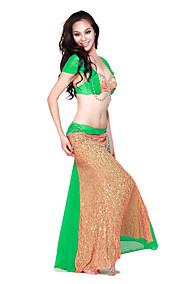 Dancewear Spandex/Tulle With Beading Performance Dance Top And Skirt for Ladies More Colors
