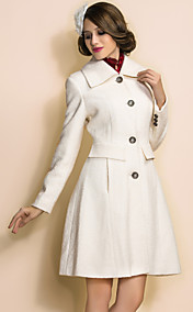 TS Classic Slim Fit Swing Tweed Coat