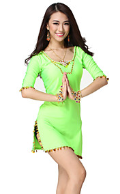 Dancewear Spandex with Sequins Belly Dance Dress For Ladies More Colors
