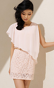 TS Lace One Shoulder Dress