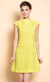 TS Bateau Neck A Line Sheath Dress