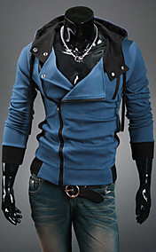 Men's Hoodie Contrast Color Long Sleeve Sweater