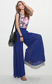 Women's Chiffon Wide Leg Pants