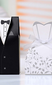 Nice Tux & Gown Favor Box (Set of 12)