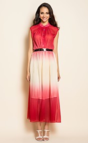 TS Strap Belt Midi Dress