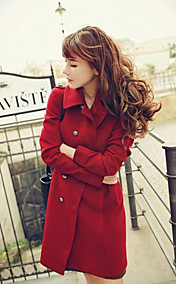 Women's Single Button Slim Windbreaker
