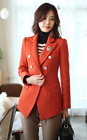 Women's Elegant Double Breast Slim Cut Coat