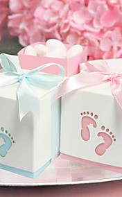 Pterry Feet Cut-out Favor Box - Set of 12 (More Colors)