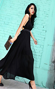 Women's Bandage Backless Maxi Dress