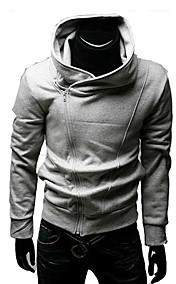 Men's Oblique Zipper Jacket