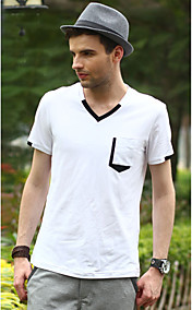 OHH  Basic V Neck Cotton T Shirt