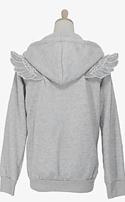 Women's Swing Splicing Hoodie Coat
