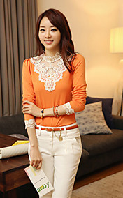 Women's Cute Lace Long Sleeve T-Shirt