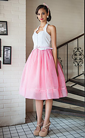 TS VINTAGE Skater Dress With Belt