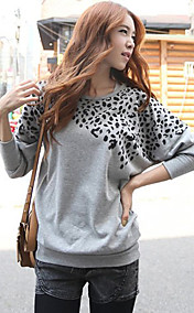 Women's Leopard Long Sleeve T-Shirt