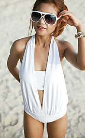 Long Ribbon V Neck Multi-Pieces Swimwear
