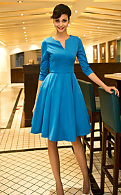 TS Mid Sleeve Swing Jersey Dress (More Colors)