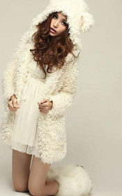Women's Fleece Hoodie Coat