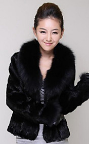 Long Sleeve Pillow Faux Fur Party/Casual Jacket(More Colors)