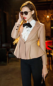 TS Peplum Tweed Short Blazer