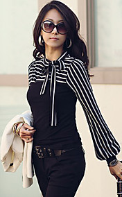 Women's Stand Collar Long Sleeves T-shirt