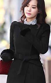 Women's Stylish Round Collar Outwear