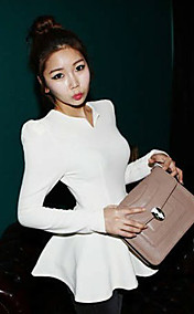 Women's Peplum Pleats Blouse