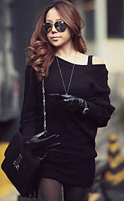 Women's Asym Cold Shoulder Mini Dress