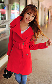 Women's Fashion Belt Coat