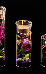 Miniascape Candle Holder (More Size,Candle and Flower Included)