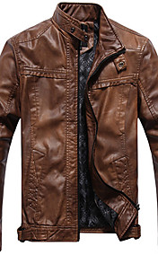 Men'S Vintage Old Leather Jacket