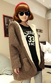 Women'S Loose Batwing Sleeve Coat