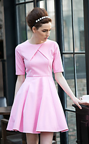 TS Pleats Collar Narrow Waist Bodycon Dress 