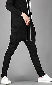 Men's Regular Fit Sports Harem Pants Bag Jogging Trousers