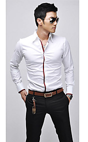 Men's Stylish Slim Fit Long Sleeve Shirt