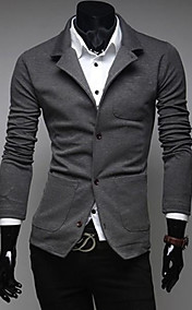 Men's Fashion Blazer Jacket Casual Suit Coat