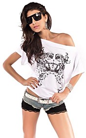 Women's Tribal Printed Dolman Sleeve Top T-shirt