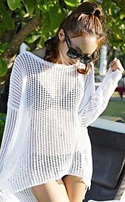 Women‘s Loose Mesh Beach Blouse 