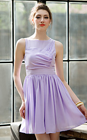 TS Pleats Skater Dress