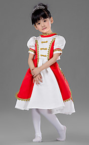 Nice A-line Jewel Knee-length Satin And Tulle Flower Girl Dress With Bow