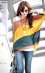 Women's Stylish Print Loose Chiffon Blouse
